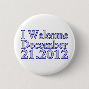Welcome 2012 6 cm round badge