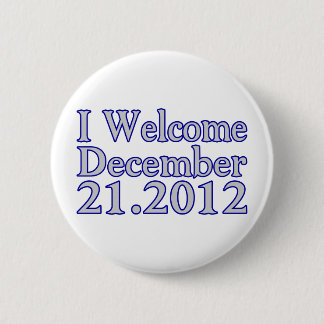Welcome 2012 6 cm round badge