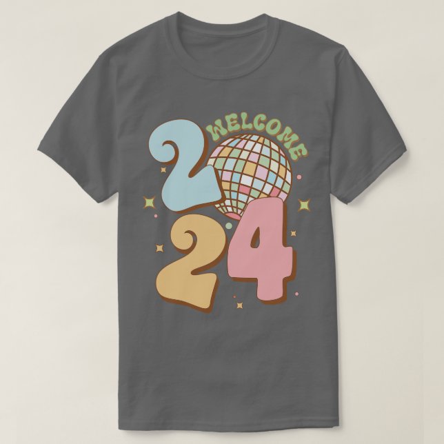 Welcome 2024 3 T-Shirt (Design Front)