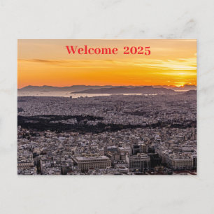 WELCOME 2025 HOLIDAY POSTCARD