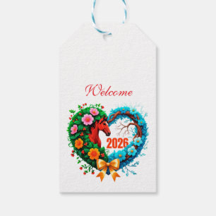 Welcome 2026 gift tags