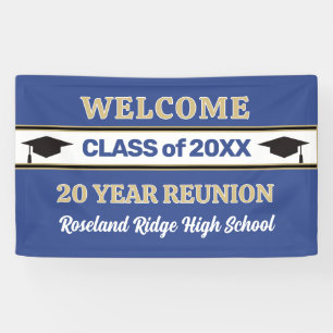 Welcome 20 yr Class Reunion Banner