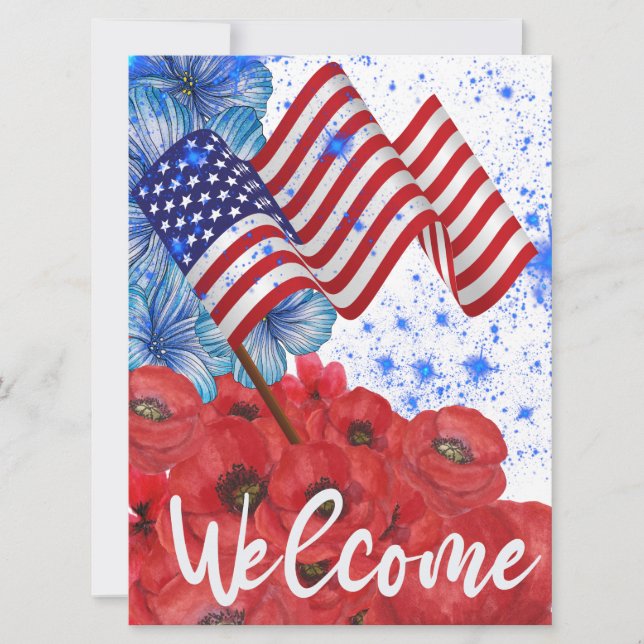 Welcome 4th of July    (Front)