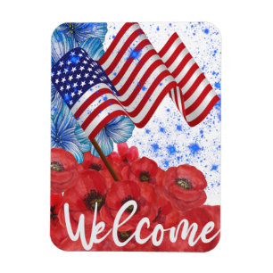 Welcome 4th of July Magnet