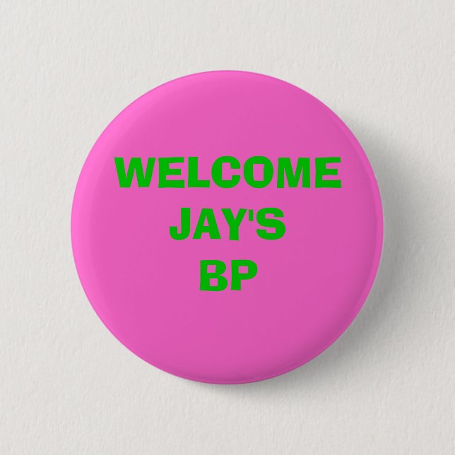 WELCOME                                        ... 6 CM ROUND BADGE (Front)