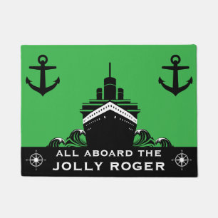 Welcome Aboard Boat Doormat