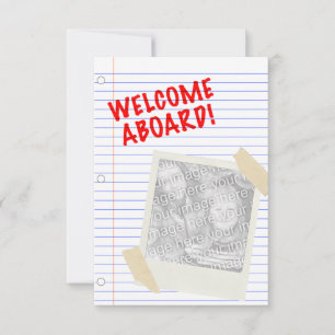 welcome aboard invitation