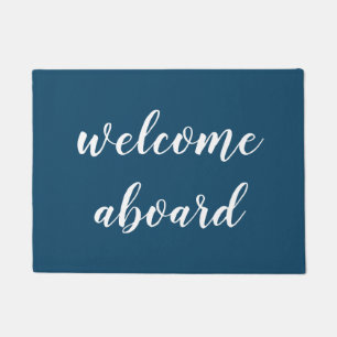 welcome aboard script doormat