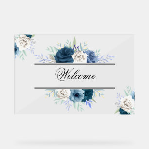 Welcome Acrylic Sign
