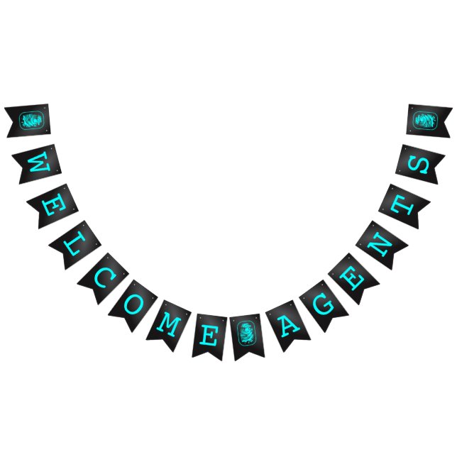 WELCOME AGENTS BUNTING FLAGS (All)