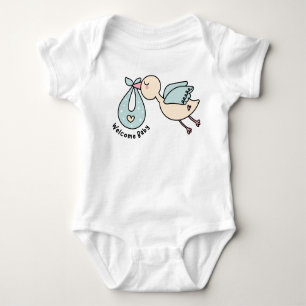 Welcome baby  baby bodysuit
