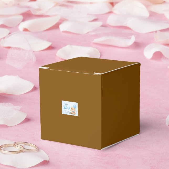 Welcome Baby Boy – A Bundle of Joy Favour Box (Wedding)