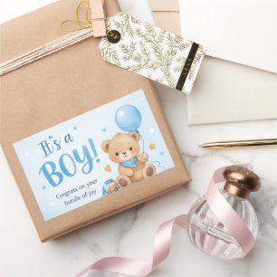 Welcome Baby Boy – A Bundle of Joy Sticker