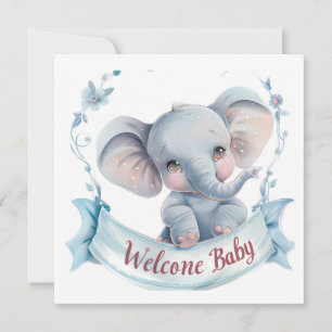 Welcome Baby Card