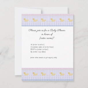 Welcome Baby Invitation