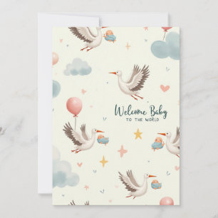 Welcome Baby Invitation