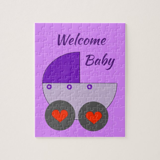 welcome baby jigsaw puzzle (Vertical)