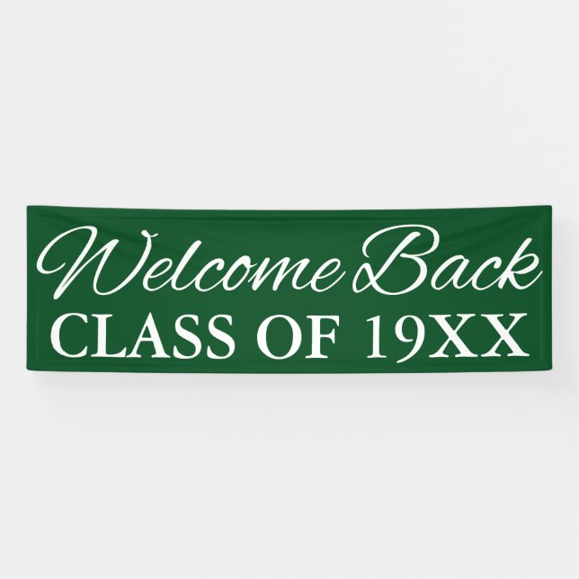 Welcome Back Banner (Horizontal)