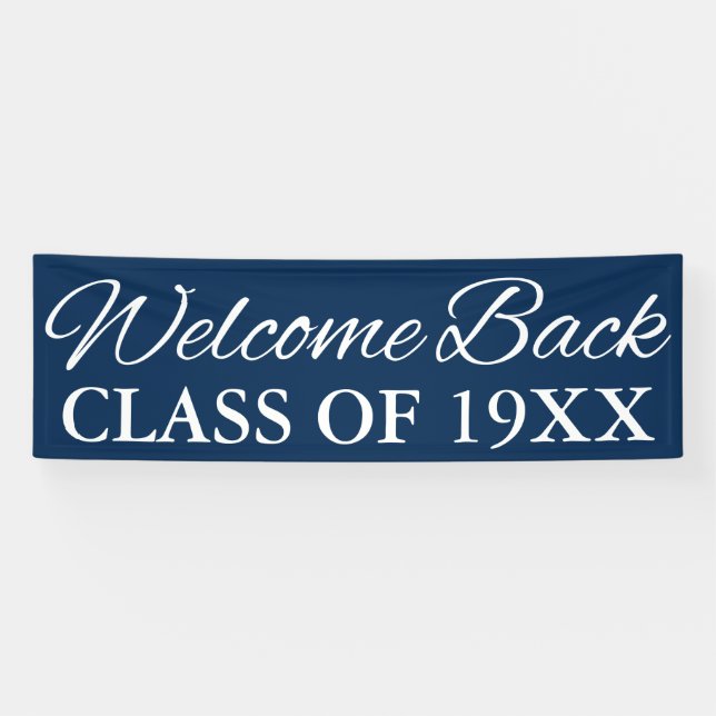 Welcome Back Banner (Horizontal)