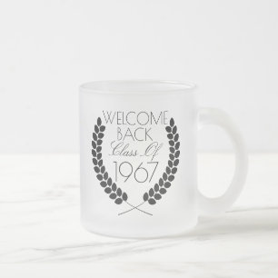 Welcome Back Class Of Frosted Glass Coffee Mug