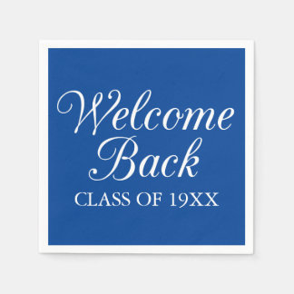 Welcome Back Class Of Napkin