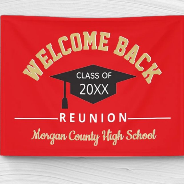 Welcome Back Class reunion large Banner (Creator Uploaded)