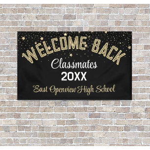 Welcome Back Classmates! Custom reunion banner