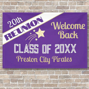 Welcome Back Classmates Reunion Banner