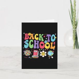 Welcome Back Im Glad Youre Here Back To School Card