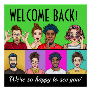 WELCOME BACK POSTER
