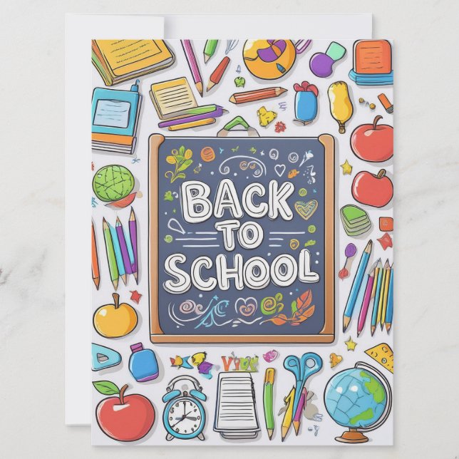  Welcome back to school! (Front)