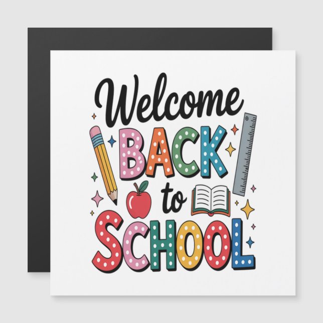 Welcome Back To School (Front/Back)