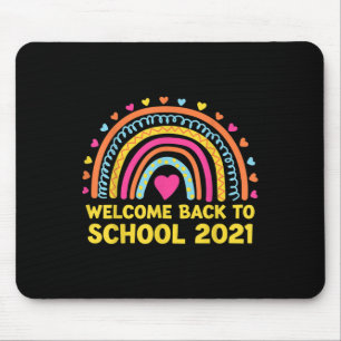 Welcome Back To School 2021. Funny Teachers Studen Mouse Pad