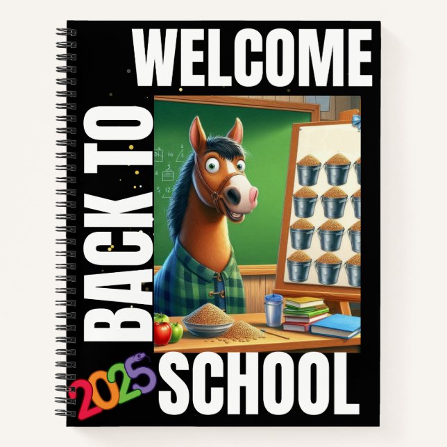 Welcome Back To School 2025 Notebook (Front)