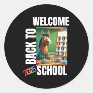 Welcome Back To School 2025 Sticker