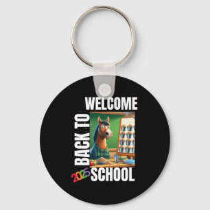 Welcome Back To School 2025 Sticker  Key Ring