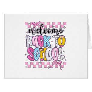 Welcome Back to School 2026 First Day Teachers Stu
