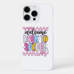 Welcome Back to School 2026 First Day Teachers Stu iPhone 16 Pro Max Case