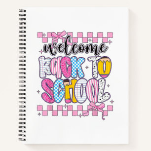 Welcome Back to School 2026 First Day Teachers Stu Notebook
