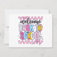 Welcome Back to School 2026 First Day Teachers Stu