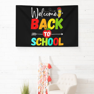 Welcome Back to School 2026 Teachers Students Banner