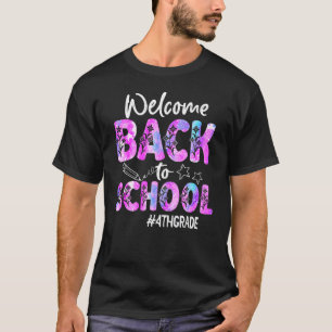 Welcome Back To School 4th Grade Back To School 1 T-Shirt