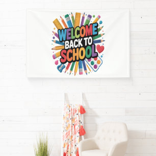 Welcome Back To School Banner