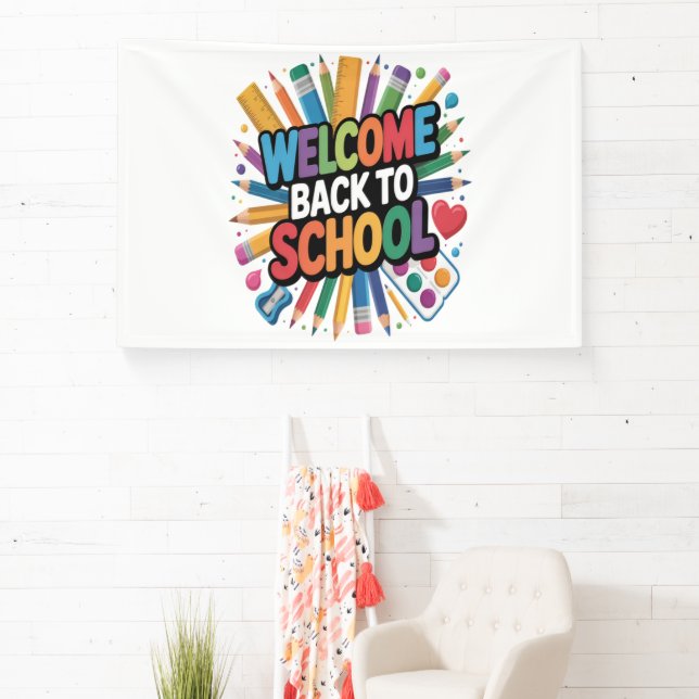 Welcome Back To School Banner (Insitu)