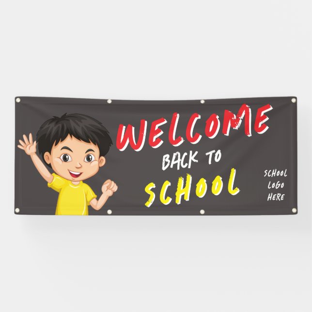 Welcome Back to School Banner – Customisable Class (Horizontal)