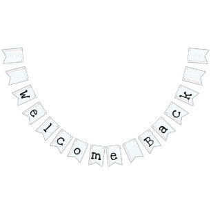 Welcome Back to School Bunting