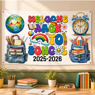 Welcome Back to School Classroom Banner