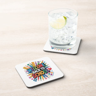 Welcome Back To School Coaster