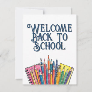 Welcome Back to School – Colorful Start
