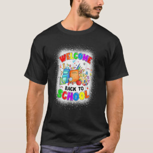 Welcome Back To School  Cute Teacher Students Firs T-Shirt